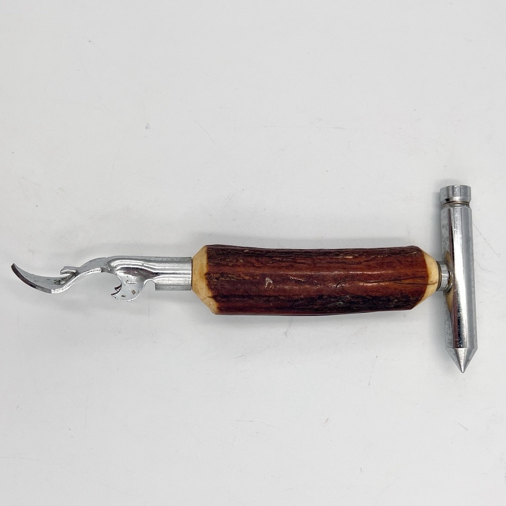 Vintage Stag Horn can opener Made in England - Picture 4 of 5